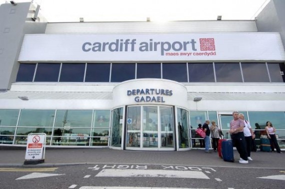 Cardiff Airport Departure Gate, the closest airport to Cardiff University, is small and useful for traveling to a handful of locations in Europe. Going to London for longer flights is common. Photo from http://www.southwalesargus.co.uk/news/11769628._Has_Cardiff_Airport_buy_out_been_worth_it___AMs_will_ask_today/