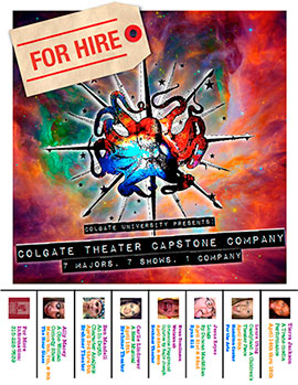 Poster for the Colgate Theater Capstone Company