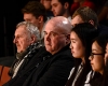Members of the audience of the play, including Professor Adrian Giurgea